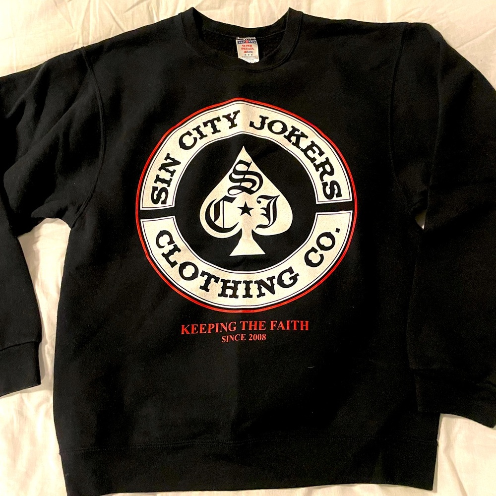 Sin City Jokers original crewneck sweatshirt. Medium. Excellent condition.